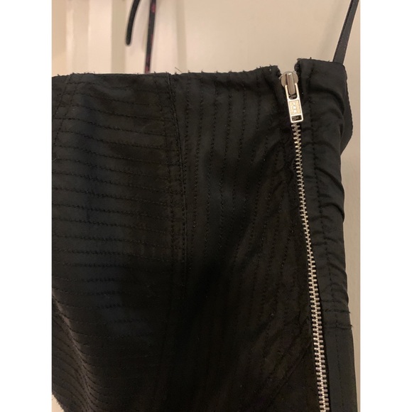 Betsey Johnson - Black Strapless Corset Cocktail Dress sz 6 - Picture 14 of 14